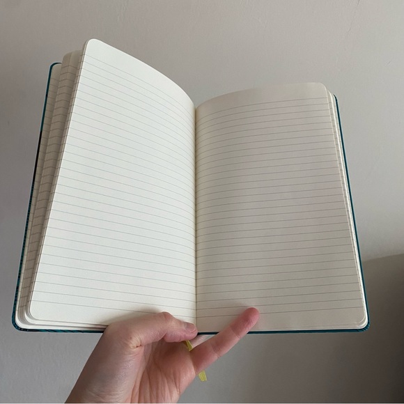 Moleskine Teal Pinocchio Cover Journal Notebook with Lined Pages - Picture 4 of 5